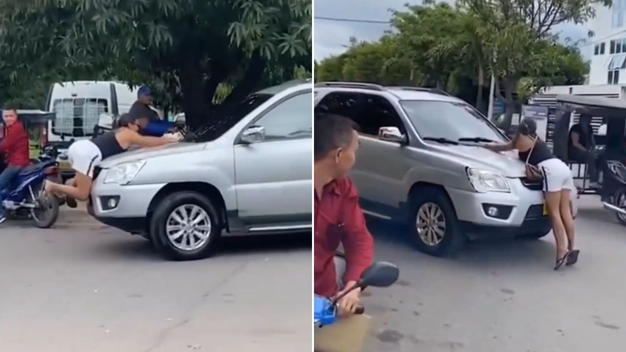 Mujer encuentra a su esposo con la amante: 'que la baje' Imagen de Mujer encuentra a su esposo con la amante: 'que la baje'