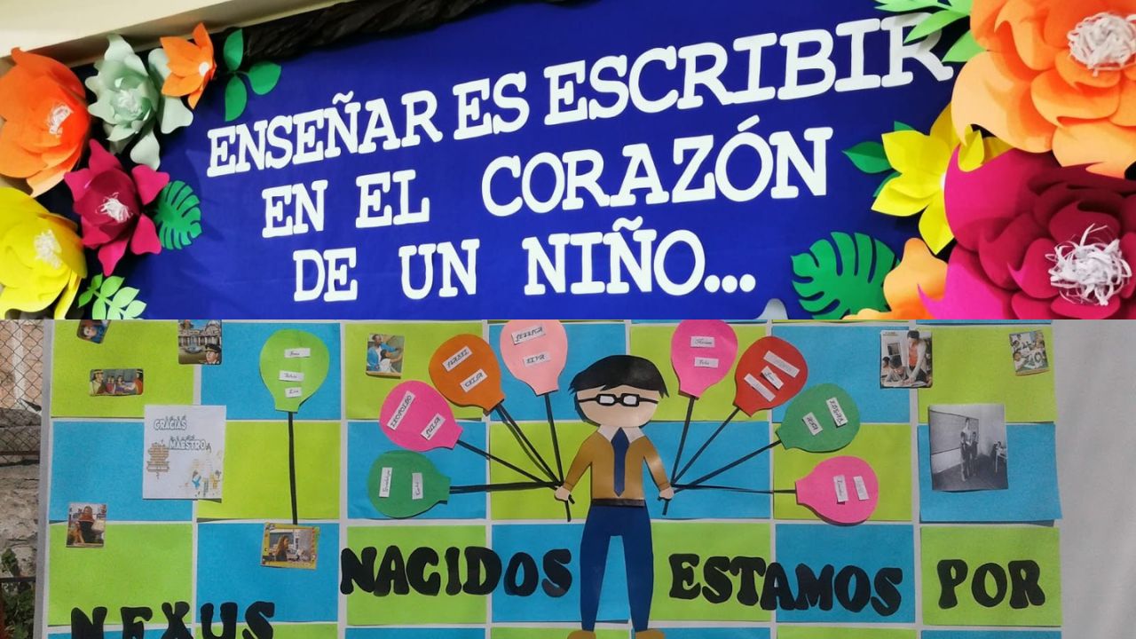 Mural por el Día del Maestro: mejores ideas para celebrar a los docentes Imagen de Mural por el Día del Maestro: mejores ideas para celebrar a los docentes