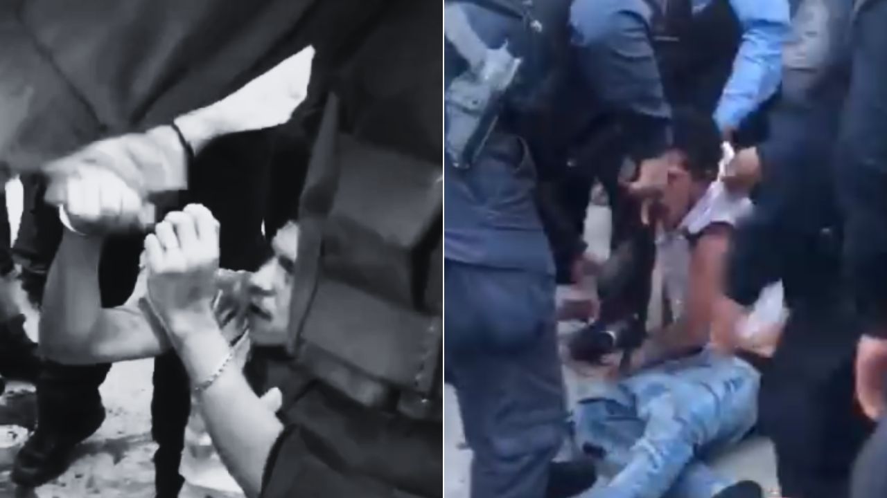 Pobladores golpean a un hombre en San Pedro Sula por estar 'robando a la gente inocente' Imagen de Pobladores golpean a un hombre en San Pedro Sula por estar 'robando a la gente inocente'