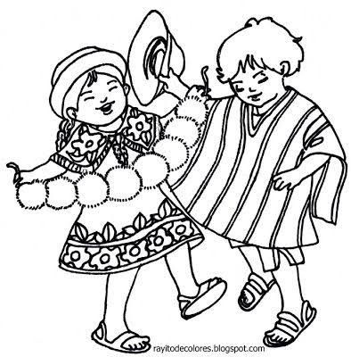 Dibujos del día del folklore
