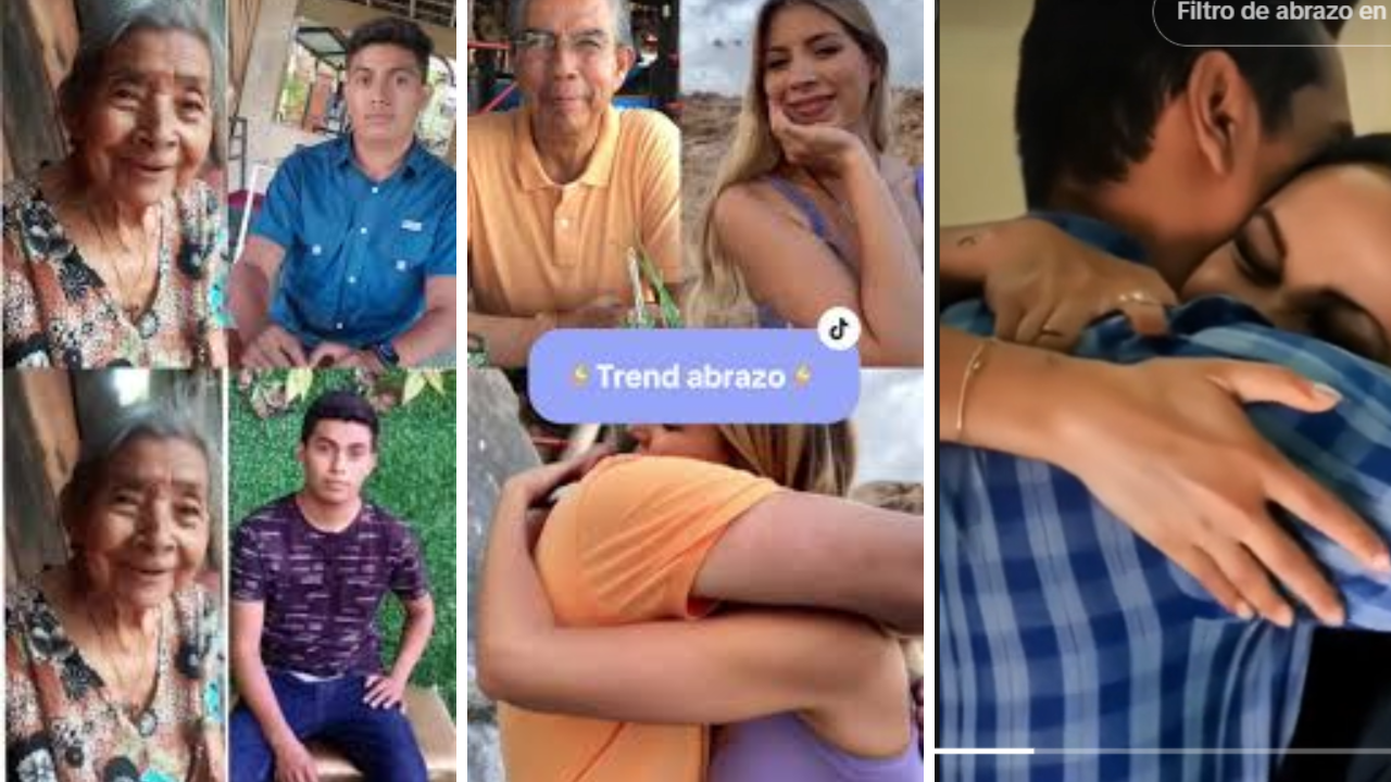 Imagen de ¿Cómo hacer el video del abrazo?, tendencia de TikTok