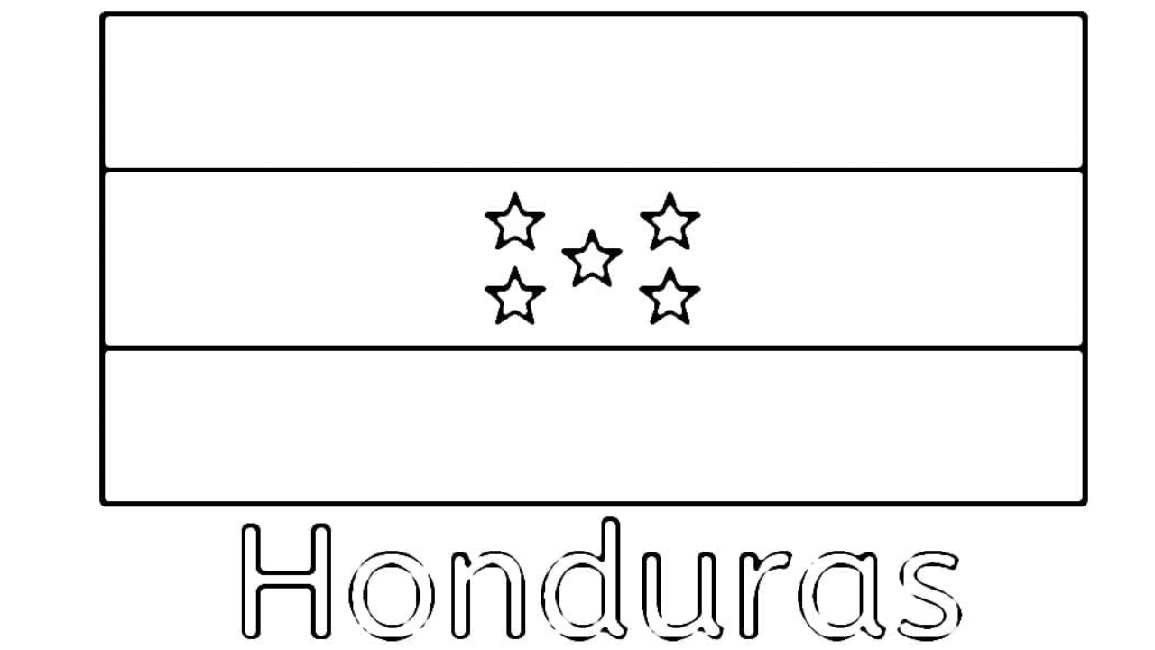 bandera para colorear e imprimir