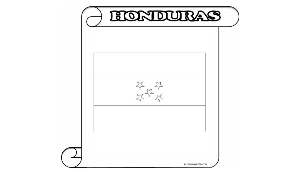 bandera de honduras