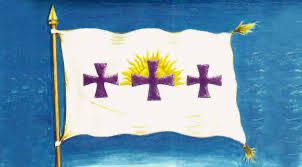 Dibujo de la Bandera de la Hispanidad