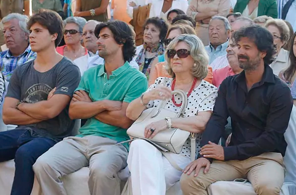 Foto de los hijos de Noela Aguirre