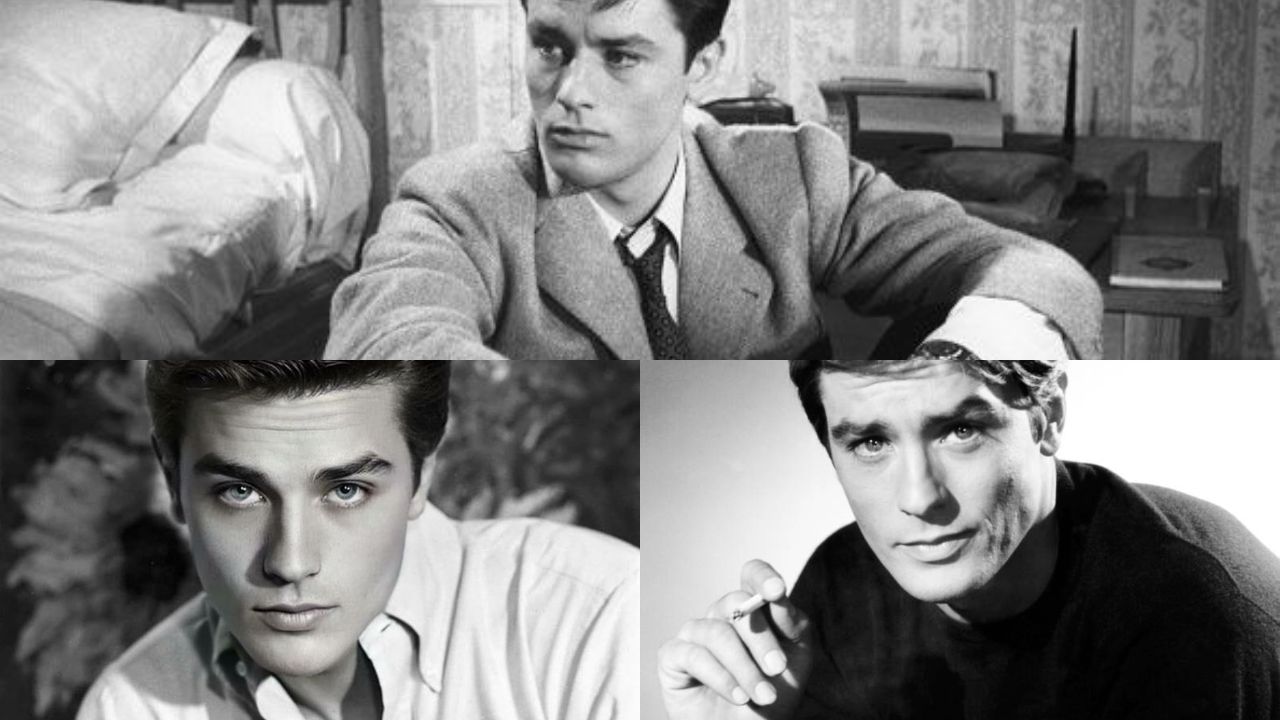 Imagen de Alain Delon joven, así lucía el ícono del cine en su juventud