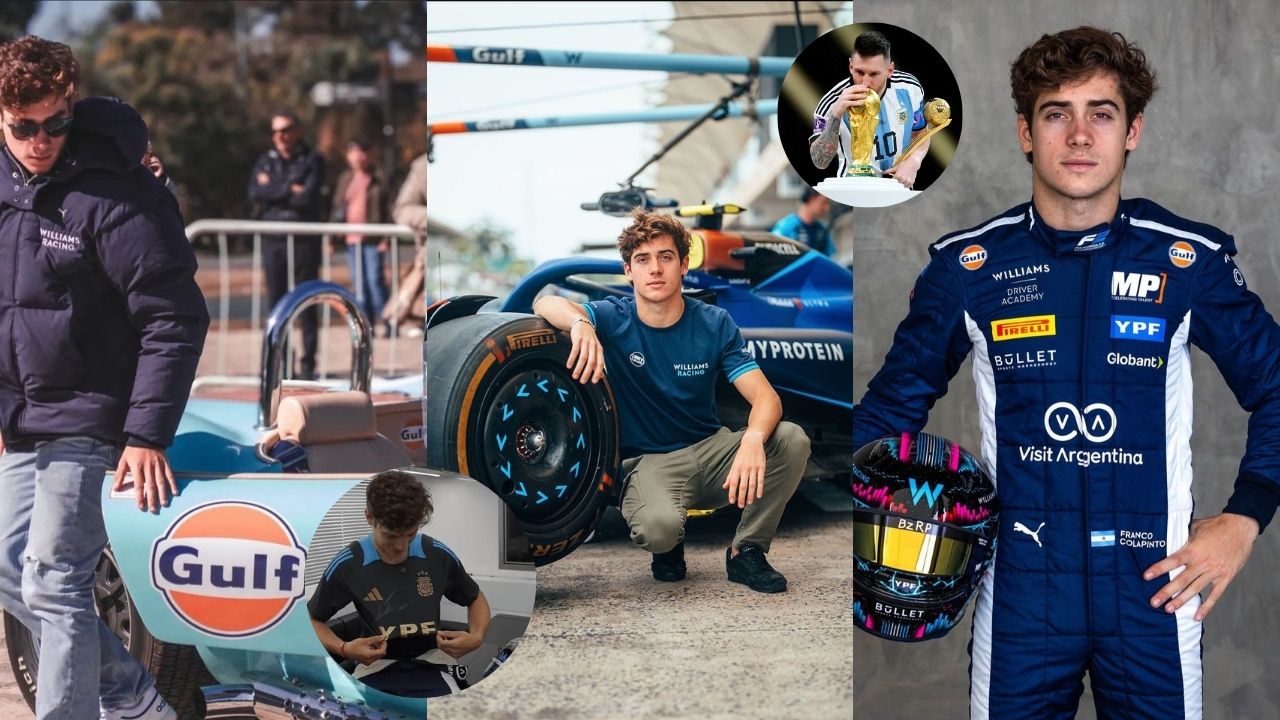 ¿Bendecido por Messi? Él es el guapo piloto argentino que hace historia y se suma a la F1 Imagen de ¿Bendecido por Messi? Él es el guapo piloto argentino que hace historia y se suma a la F1