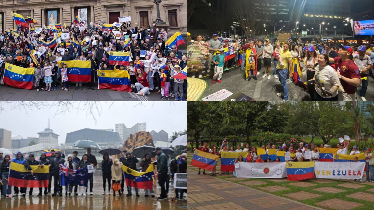 'No vamos a dejar las calles': dice opositora Machado en manifestación en Caracas Imagen de 'No vamos a dejar las calles': dice opositora Machado en manifestación en Caracas