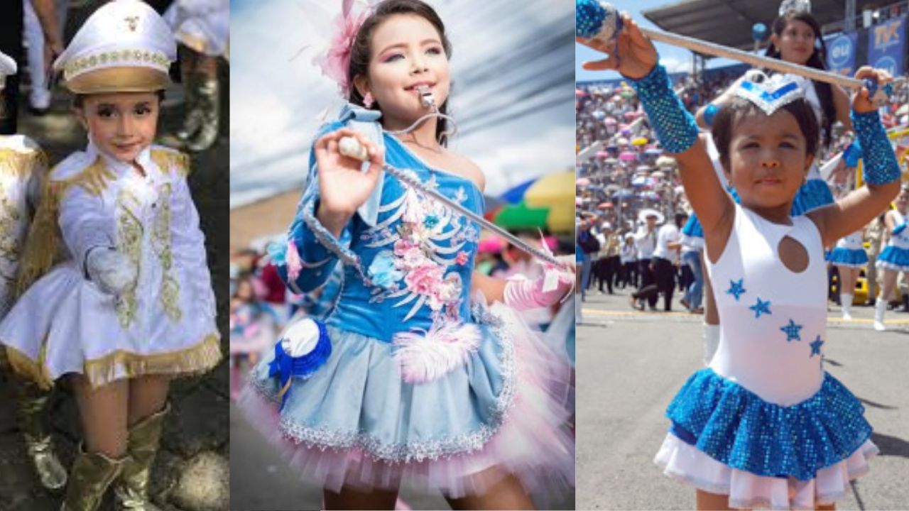 Trajes de palillonas para niñas: las mejores ideas de vestidos y botas para desfilar Imagen de Trajes de palillonas para niñas: las mejores ideas de vestidos y botas para desfilar