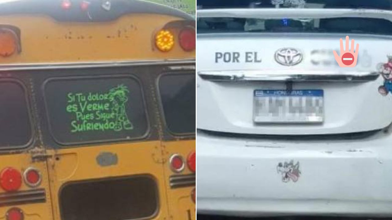 Imagen de Transportistas pagarán multa de L 3,500 por usar stickers y frases vulgares