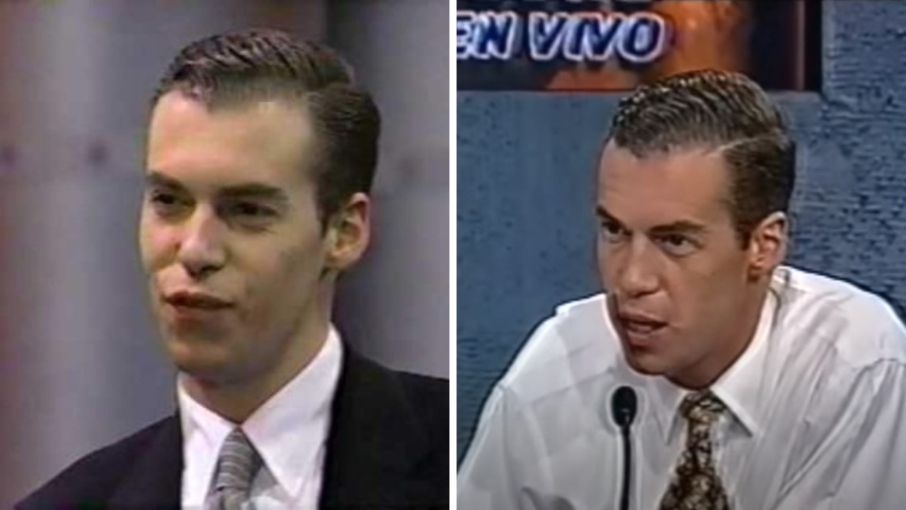 André Marín joven en transmisiones