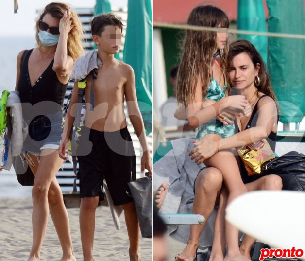 Foto de los hijos de Penélope Crus disfrutando de sus vacaciones 