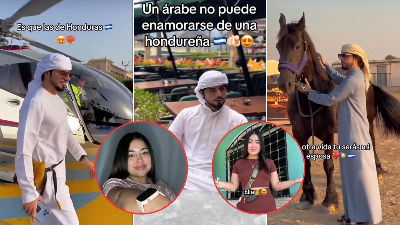 Árabe presume en TikTok a la hondureña de la que está enamorado Imagen de Árabe presume en TikTok a la hondureña de la que está enamorado
