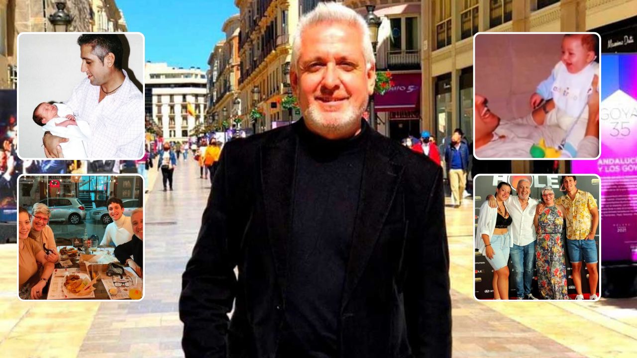 Imagen de Eduardo Bandera familia; esposa e hijos del presentador