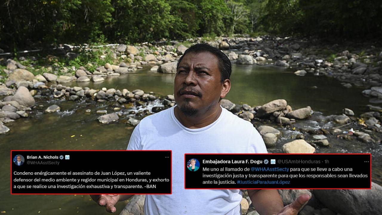 Imagen de Justicia para ambientalista hondureño Juan López exige EE. UU.