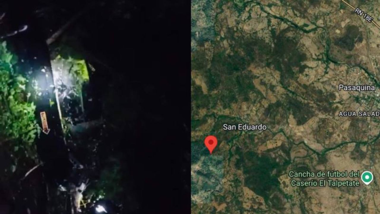 Imagen de Se estrella un helicóptero en el que iba el director de la Policía de El Salvador