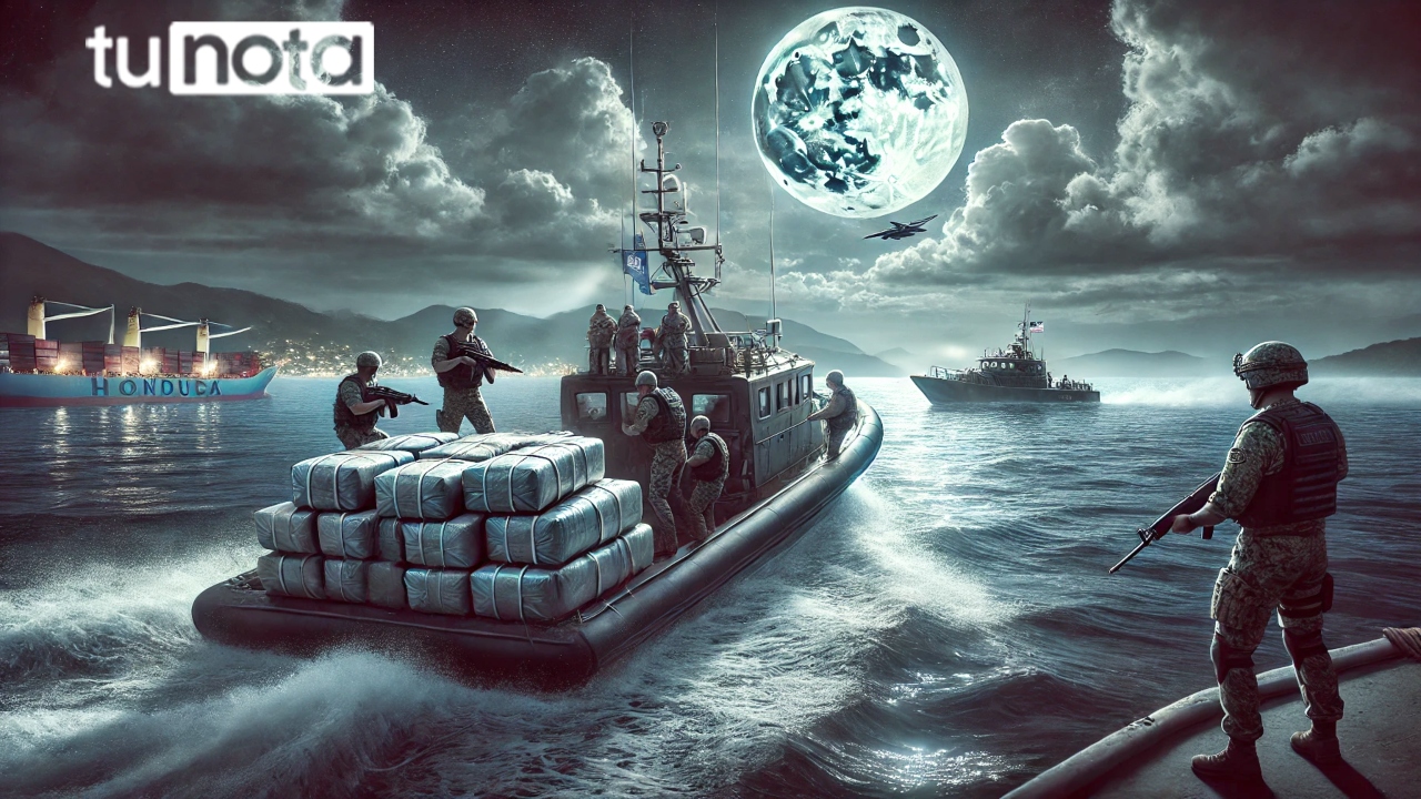 Imagen de En auge el narcotráfico marítimo por Honduras