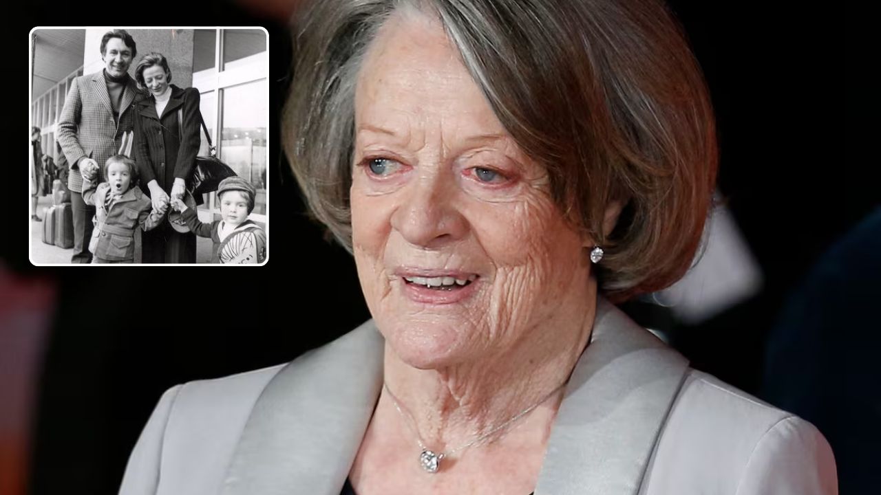 Imagen de Esposo e hijos de Maggie Smith, la actriz de Harry Potter