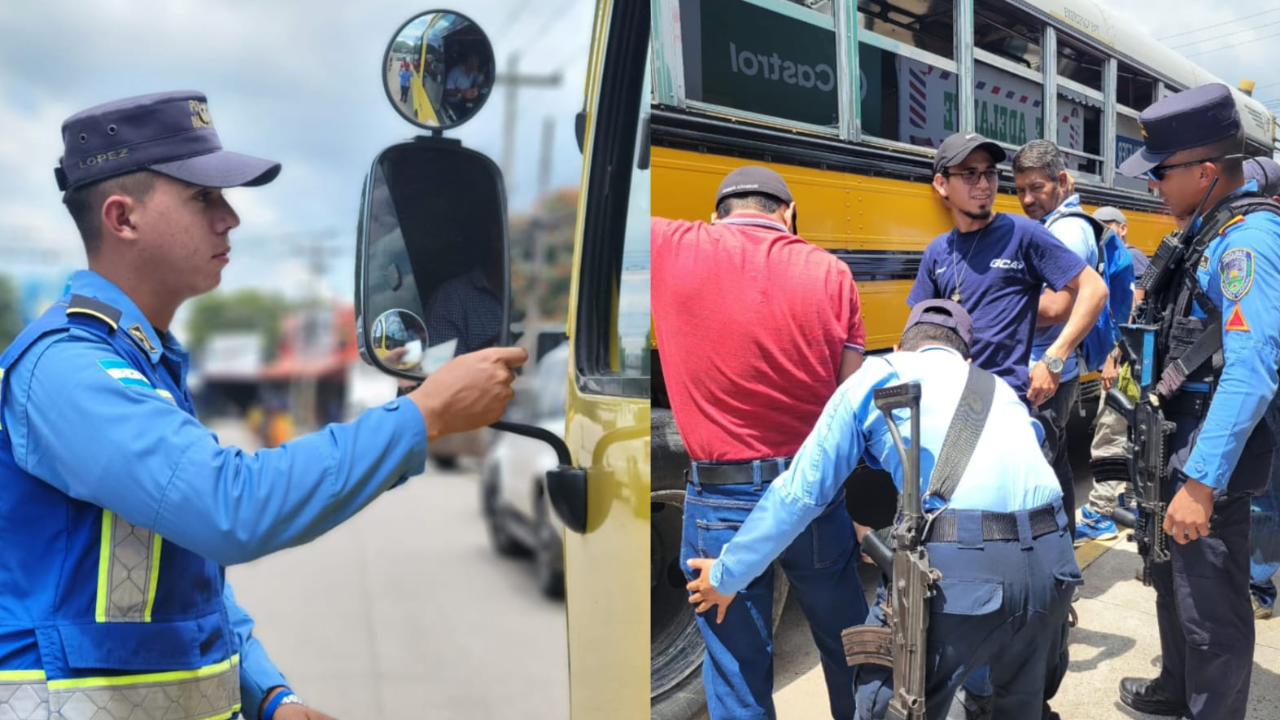 Policía intensifica operativos de seguridad durante la Semana Morazánica