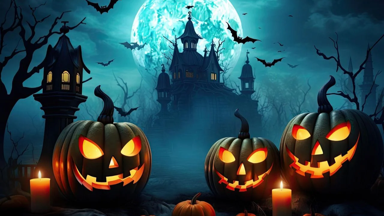Noche de brujas, calabazas