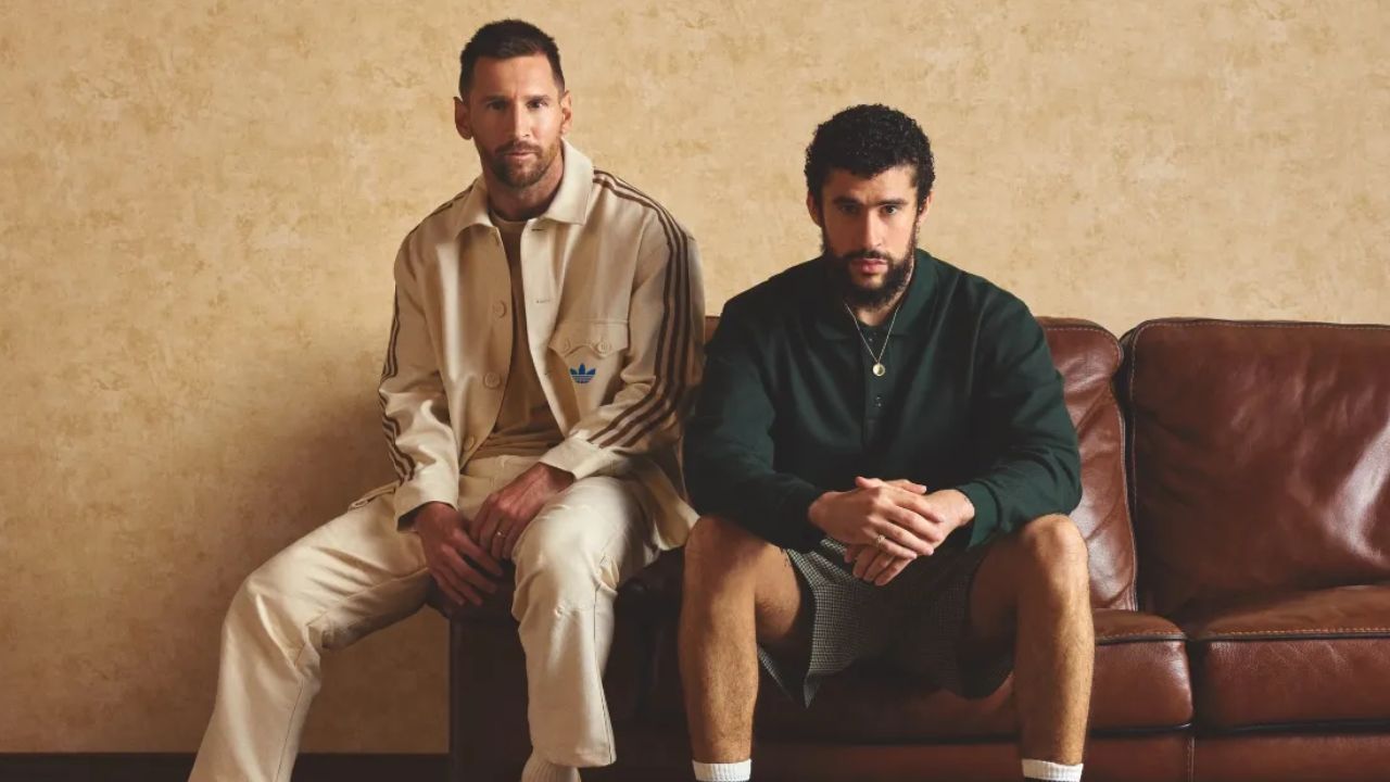 Messi y Bad Bunny 
