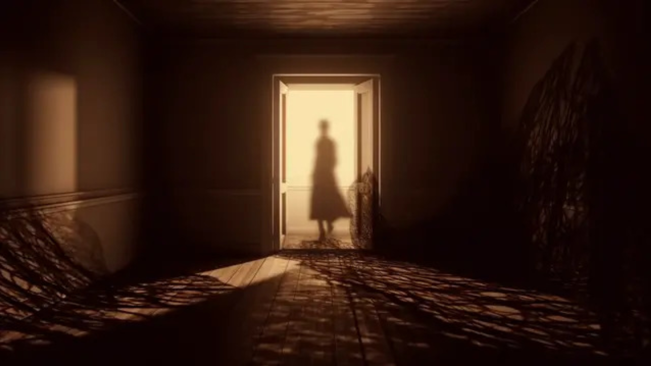 En una habitación oscura de una casa, hay una sombra llamada Luna.
