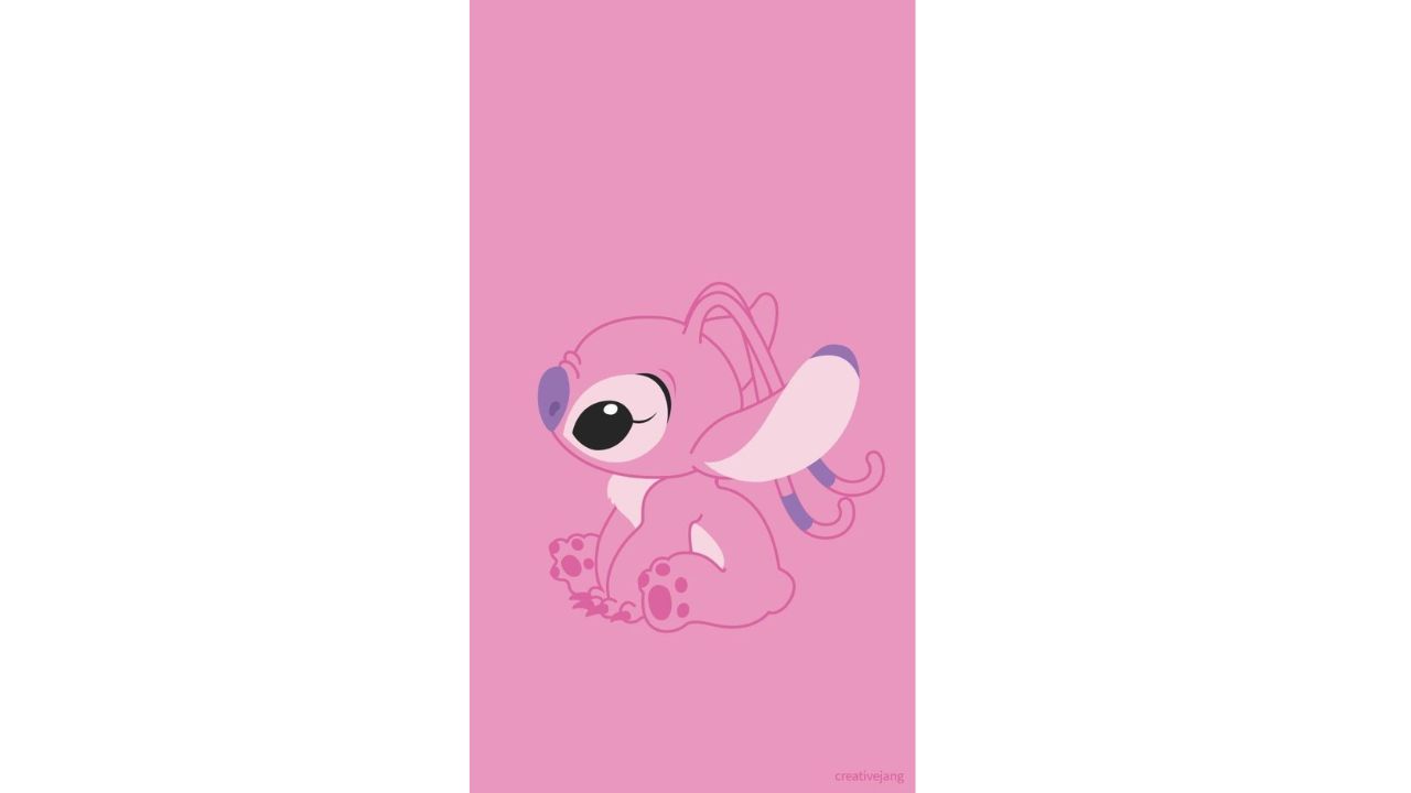 Stitch rosado