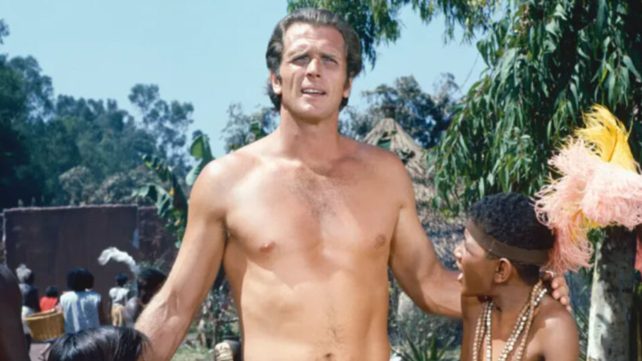 Ron Ely en el personaje de Tarzán