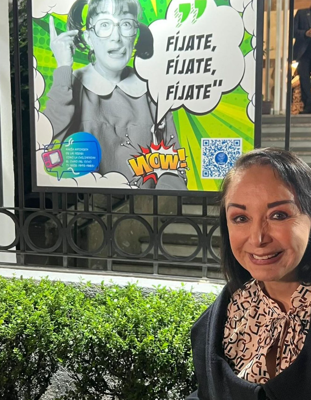Foto de María Antonieta de las Nieves, mejor conocida como la Chilindrina.
