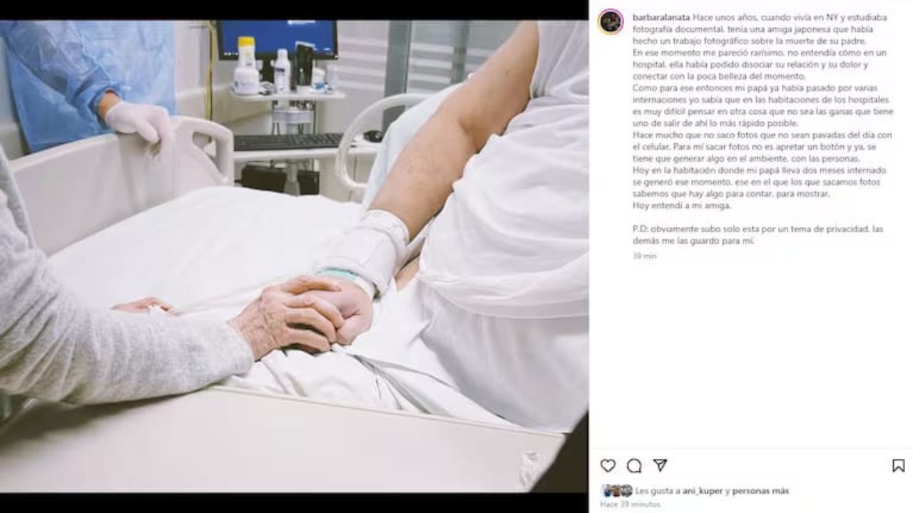 foto filtrada de Jorge Lanata en el hospital Foto: cortesía 