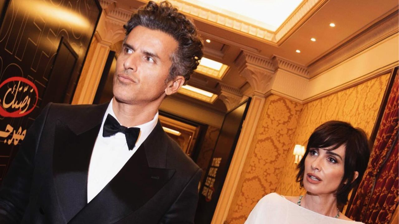 Foto de Paz Vega y su esposo Orson Salazar