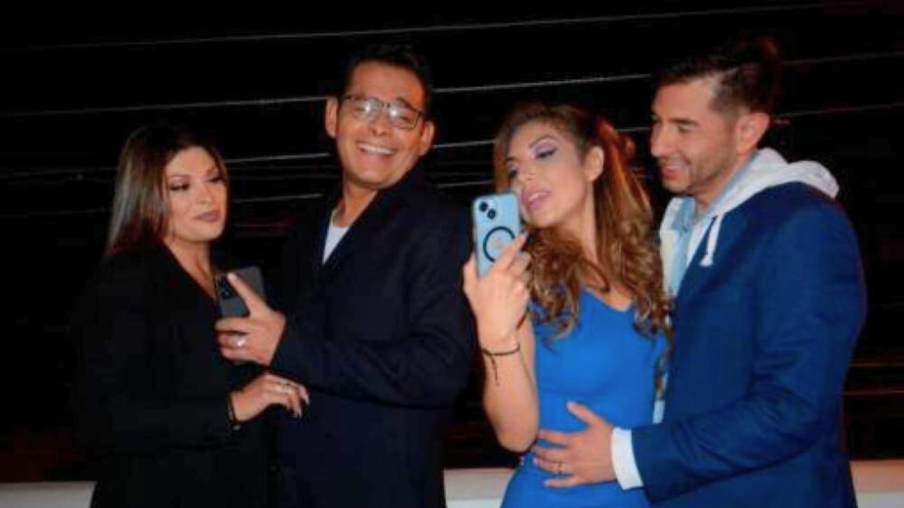 Paola Belmonte, Iván Cornejo y sus parejas