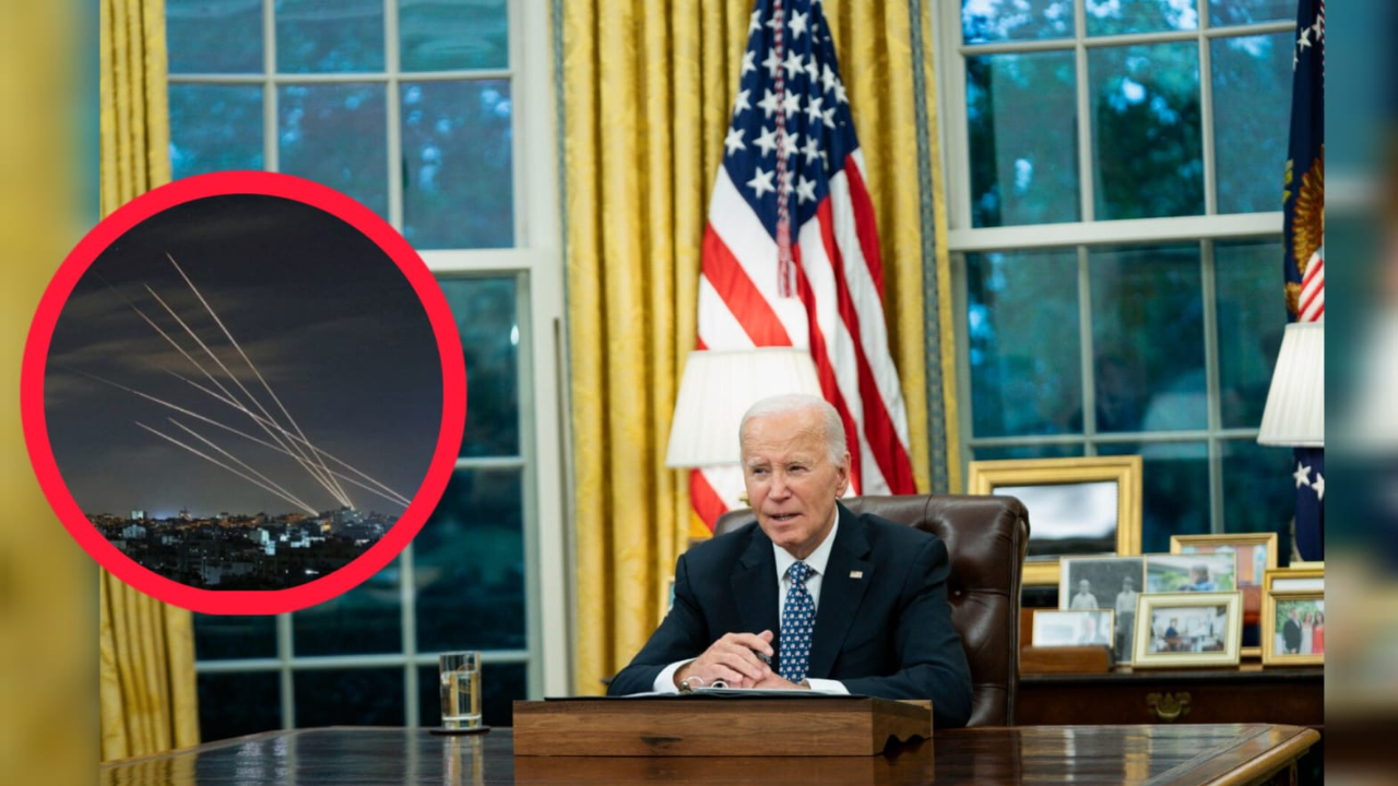 Imagen de Biden ordena a las Fuerzas Armadas de EE.UU. derribar los misiles iraníes sobre Israel