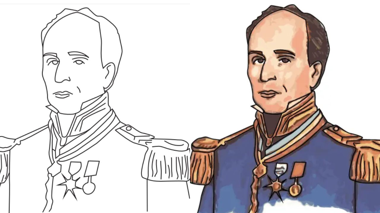 Dibujo de Rafael Urdaneta