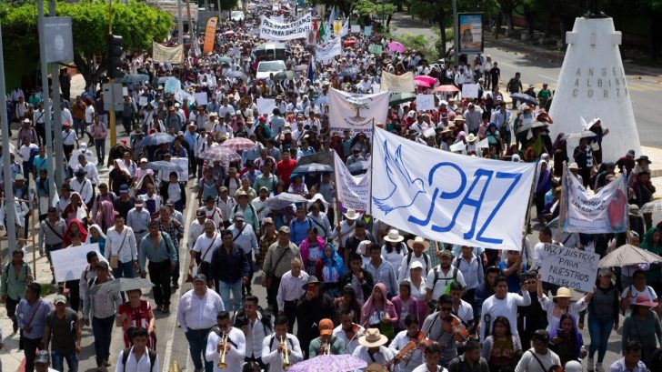 Mujeres exigen a nuevo Gobierno de México el fin de la violencia en Chiapas