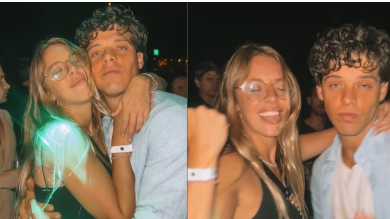 Nati Jota y Santi Maratea en una fiesta muy juntos.