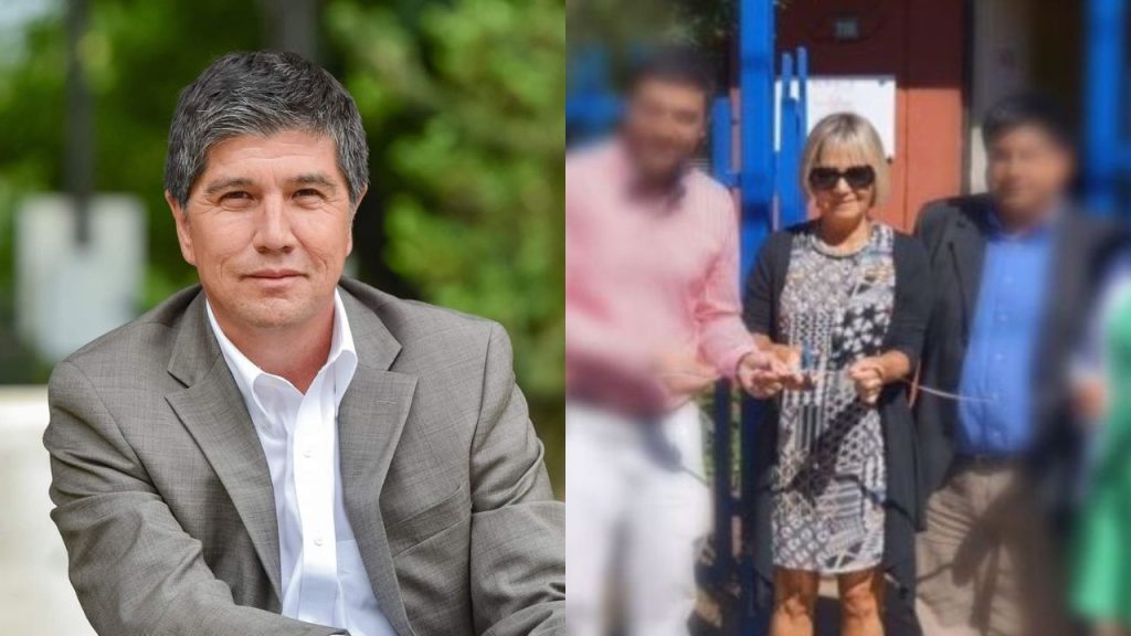 Foto de Manuel Monsalve y su esposa María Eugenia Garrido
