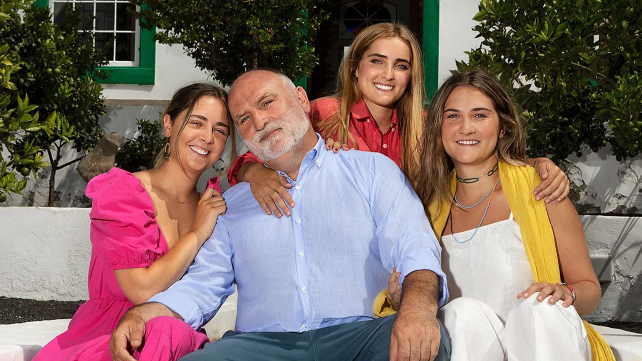 El amor a los hijos ha sido uno de los valores fundamentales del chef José Andrés.