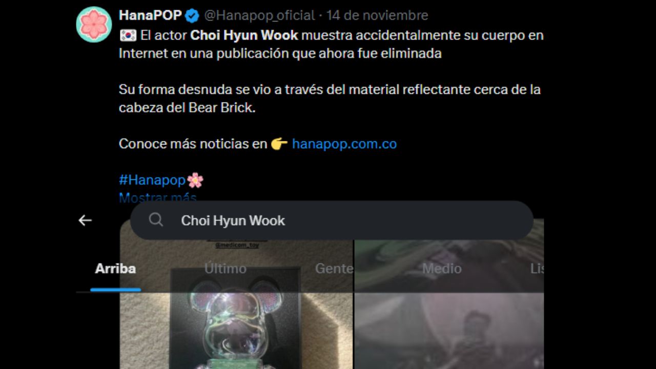 Foto viral de Choi Hyun-Wook Foto: Twitter