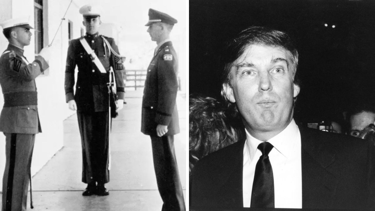 Donald Trump en su joventud