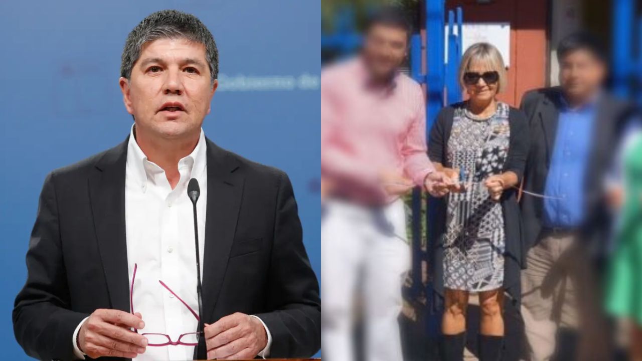 Foto de Manuel Monsalve y su esposa