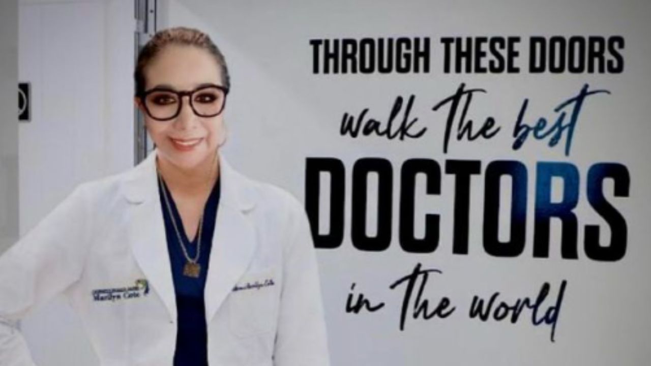 En realidad Marilyn no cuenta con licencia médica.