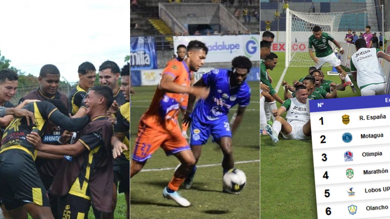 Imagen de Tabla de posiciones de la Liga Nacional de Honduras tras primeros partidos de la jornada 14