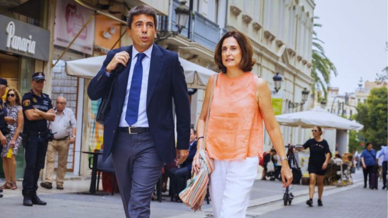 Carlos Mazón ha llevado junto a su esposa más de 20 años