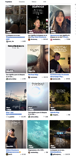 Foto del trend en Tiktok de la lampara se ve rara 
