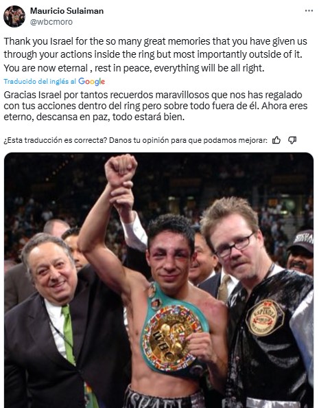 Comunicado del presidente del CMB