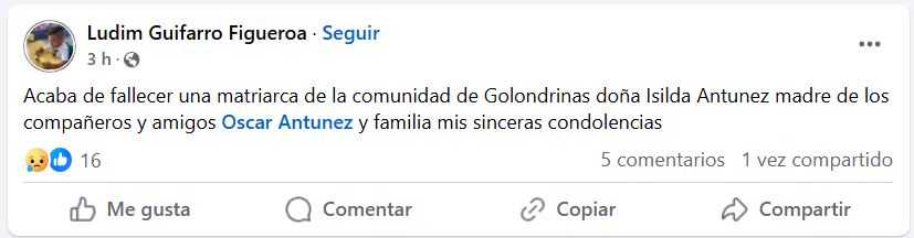 Señora muere soterrada Sabá