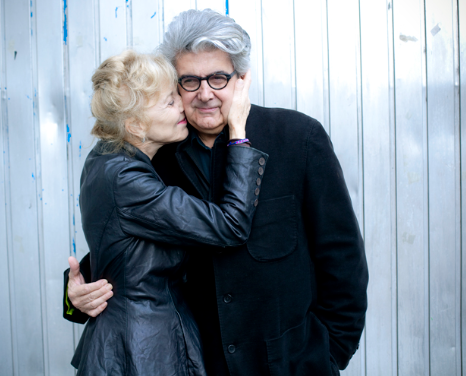 Foto de Chema Prado y Marisa Paredes 