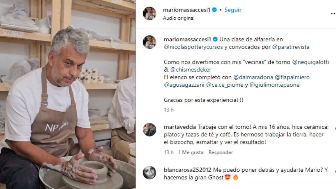 Mario Massaccesi no murió hoy  Foto: cortesía 