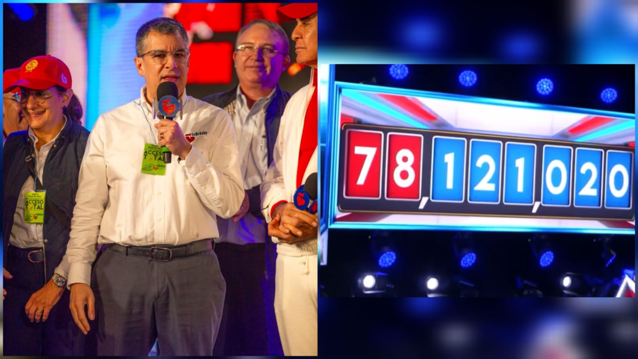 Imagen de 'Gracias al pueblo hondureño por esa solidaridad': presidente de la Fundación Teletón tras superar meta